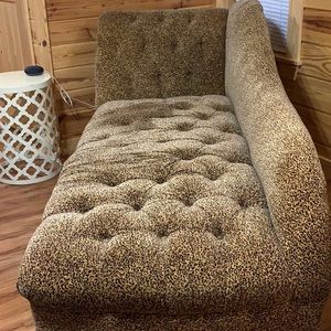 beautiful leopard lounge couch